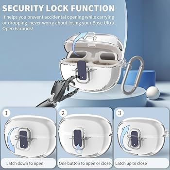 Amazon.com: [Secure Lock] for Bose Ultra Open Earbuds Case